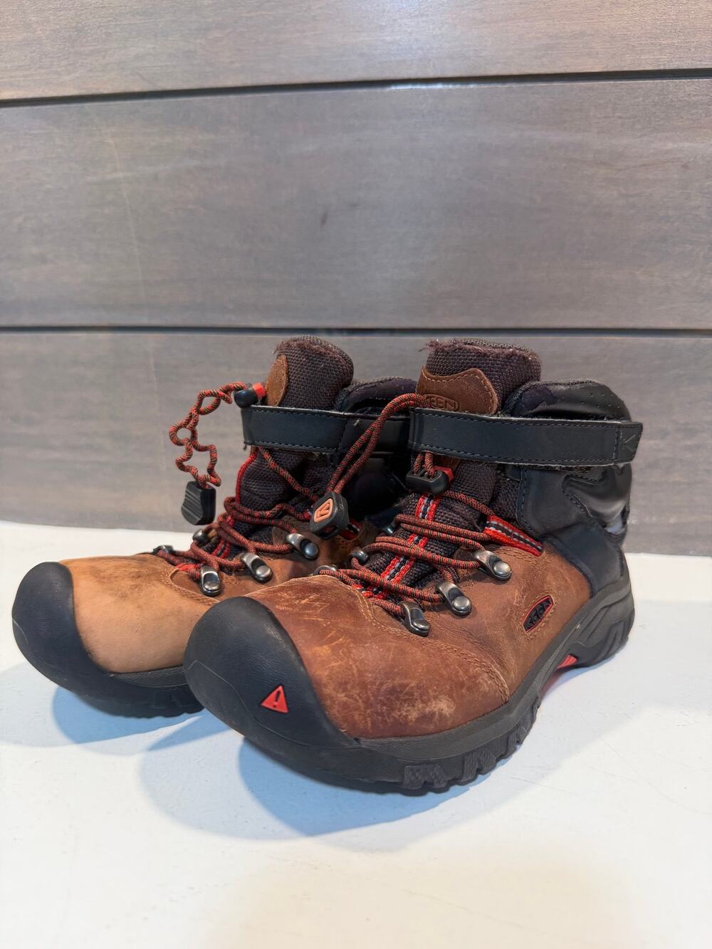 Keen Boys Torino II Mid Waterproof Boot Brown Sz 12 Waterproof Casual Winter